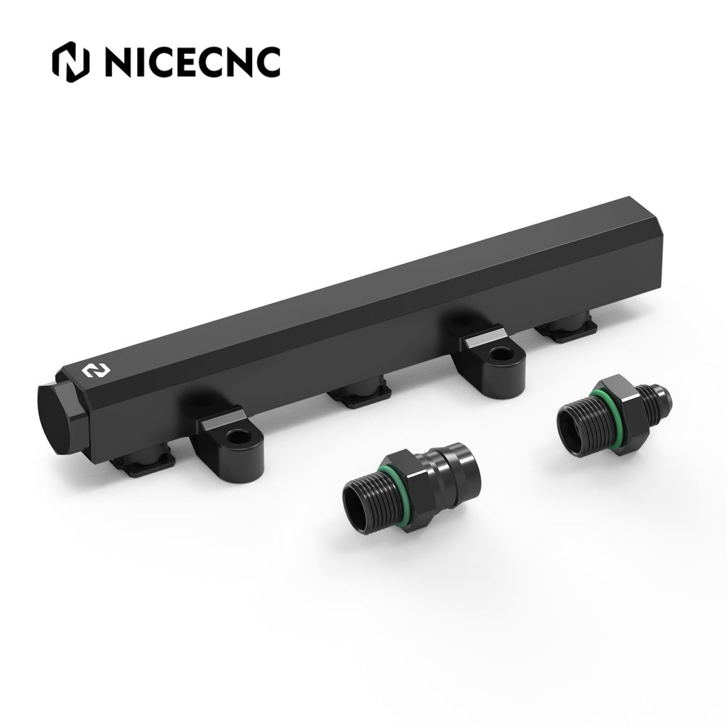 CNC Aluminum Performance Intake Fuel Injector Rail Kit For Can-Am Maverick X3