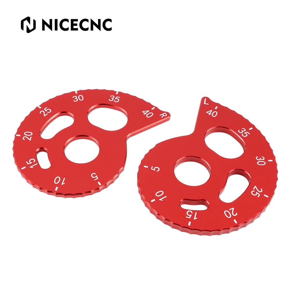 Red Aluminum Chain Adjuster For Honda XR650L 1993-2025