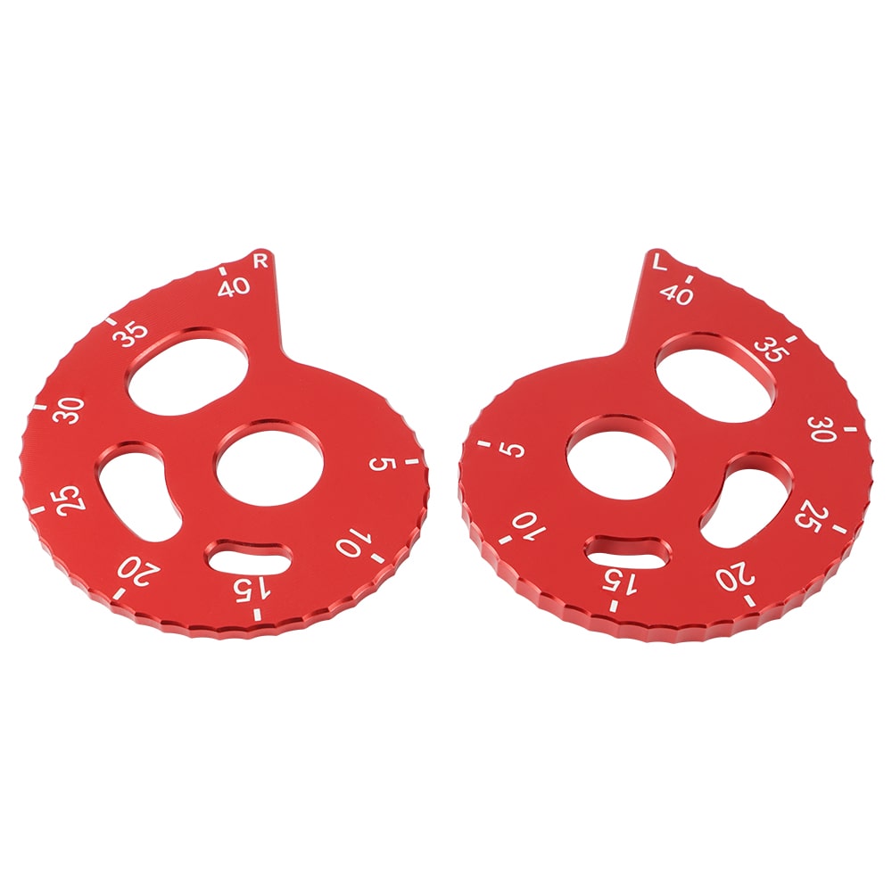 Red Aluminum Chain Adjuster For Honda XR650L 1993-2025