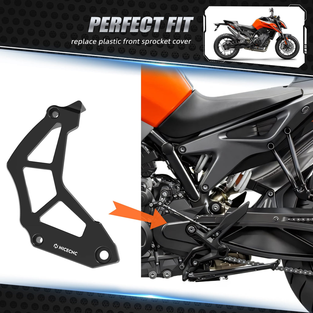Front Sprocket Chain Guard Cover Case Saver For KTM 790 890 Adventure R Duke