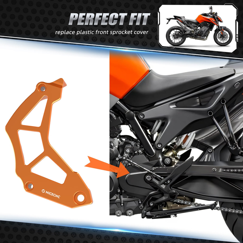 Front Sprocket Chain Guard Cover Case Saver For Husqvarna Norden 901