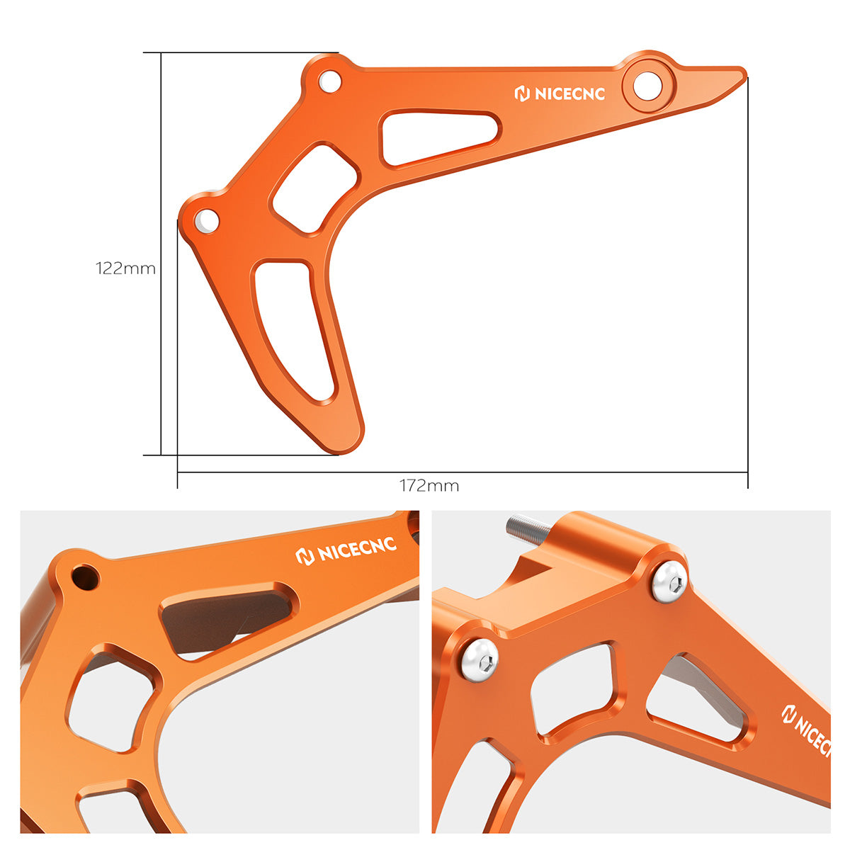 Sprocket Cover Case Saver Chain Guard For KTM 690 Enduro SMC R 2009-2023