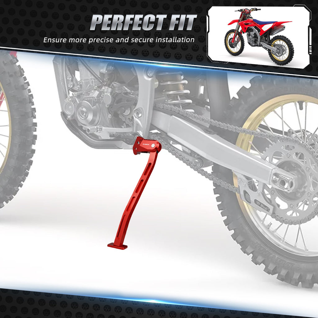 CNC Side Stand Kickstand For Honda  CRF250R 450R 13-18 450RWE 19-20