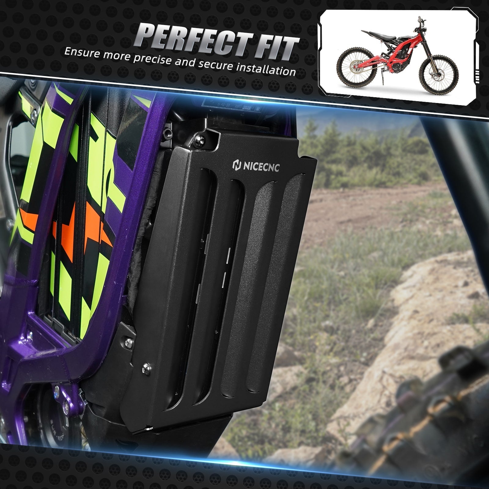 Aluminum Controller Cover For Surron Light Bee X/ S/ L1E Segway X160 X260 Dirt Bike