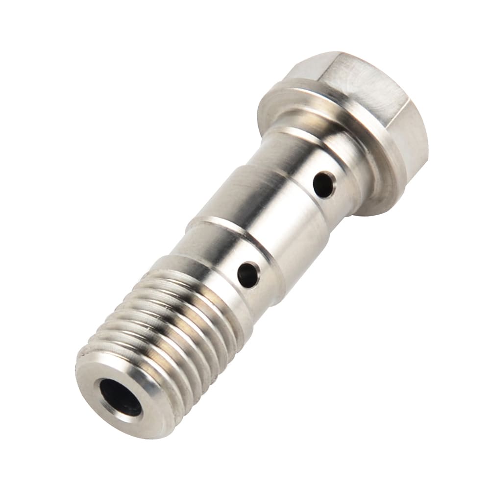 ATV Double Hydraulic Brake Banjo Bolt Screw 10mm x 1.25 Pitch 35MM