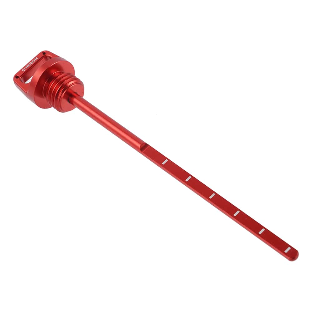 Red Engine Oil Dipstick Stick Plug For Honda XR650L 1993-2025 XR600R 1983-2000
