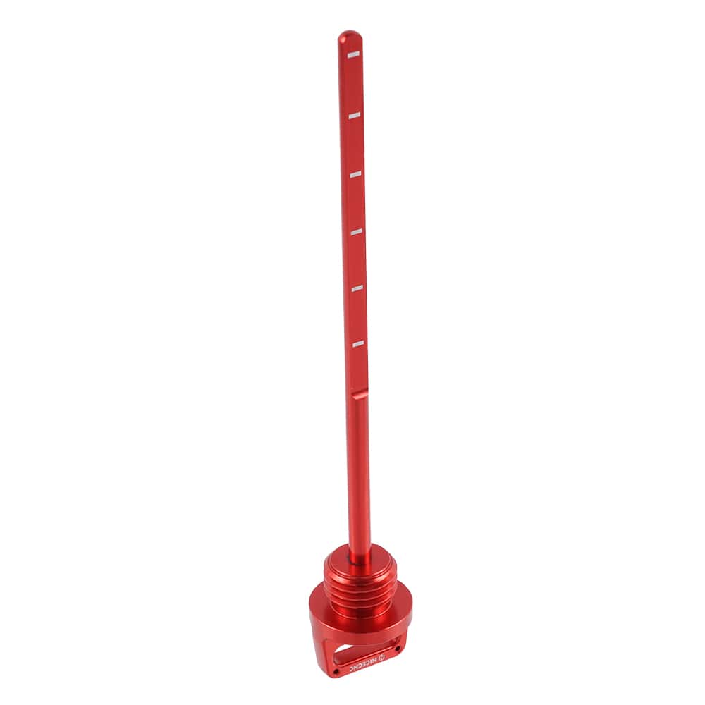 Red Engine Oil Dipstick Stick Plug For Honda XR650L 1993-2025 XR600R 1983-2000