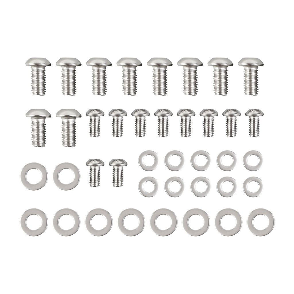 20PCS ATV Muffler Exhaust Mount Bolts Washers Kit For Yamaha Banshee 350