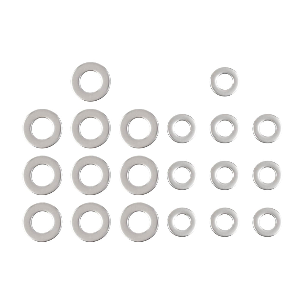 20PCS ATV Muffler Exhaust Mount Bolts Washers Kit For Yamaha Banshee 350