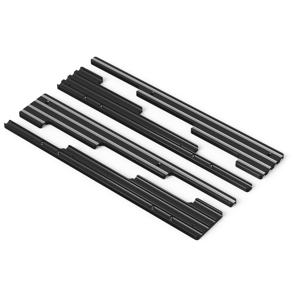 SBC CNC Billet Aluminum  Retro Fin Spark Plug Wire Looms Holders Small Block Chevy
