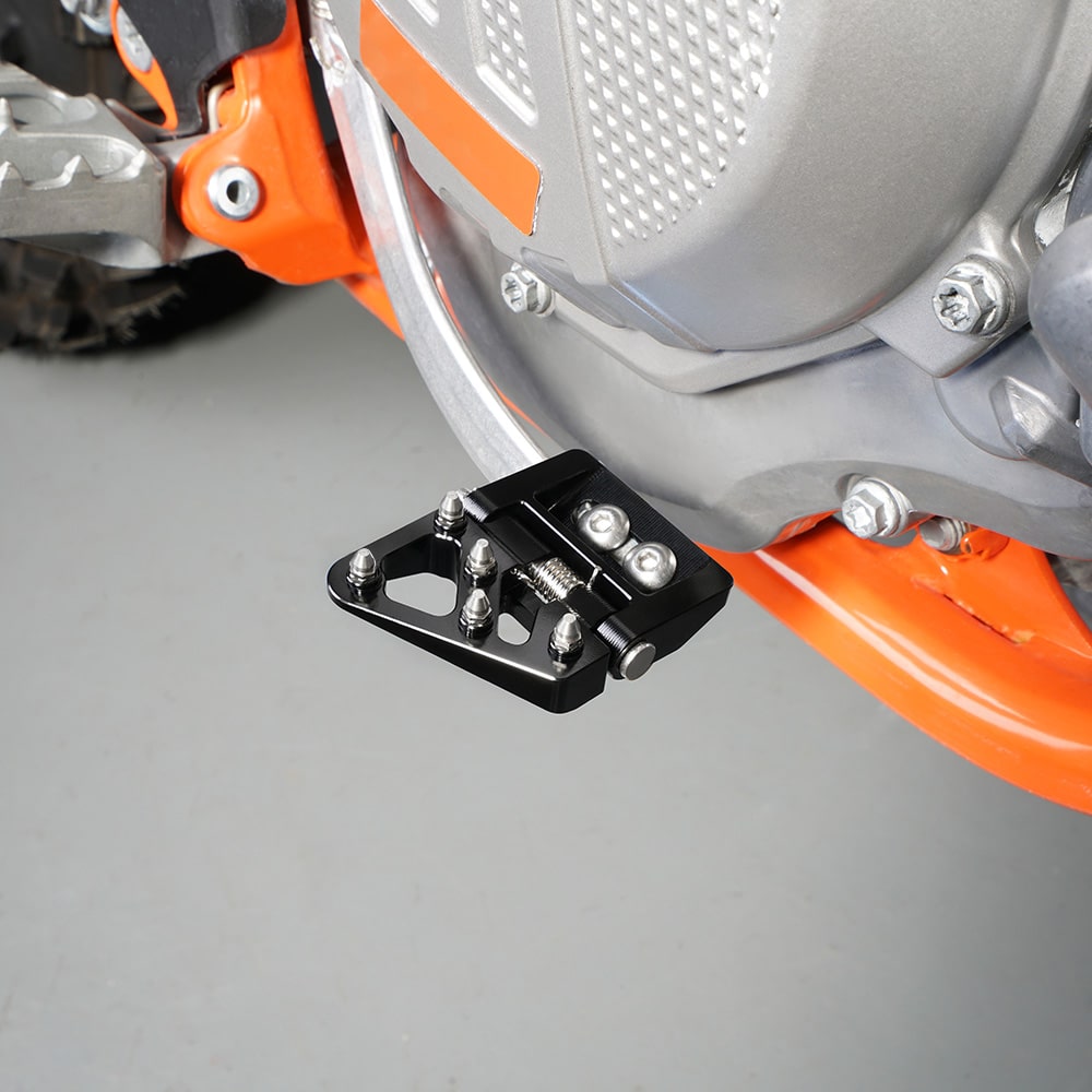 Folding Brake Pedal Tip For KTM 125-500 XC/SXF/EXC Husqvarna 125-501 TE/TC/FC 17-24 GasGas EX/ EC/ MC 125-300 21-24