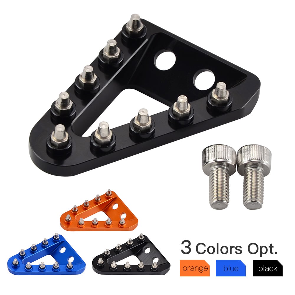 Rear Brake Pedal Step Plate Tip CNC Foot Pegs For KTM 125-500 2017-2023 Position 1