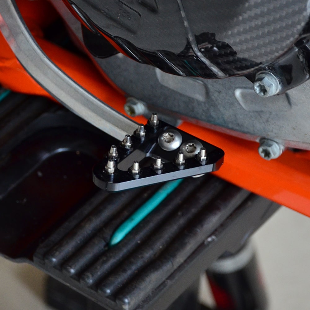 Rear Brake Pedal Step Plate Tip CNC Foot Pegs For KTM 125-500 2017-2023 Position 2