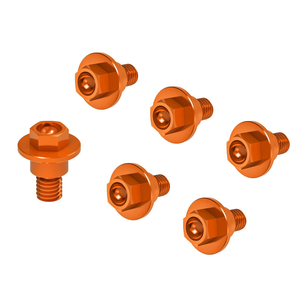 6 x Front Fork Guard Bolts Screws For KTM 690 Enduro/R 2008-2022 Husqvarna 125-501 TC/FC/TE/FE/TX/FX 2014-2022