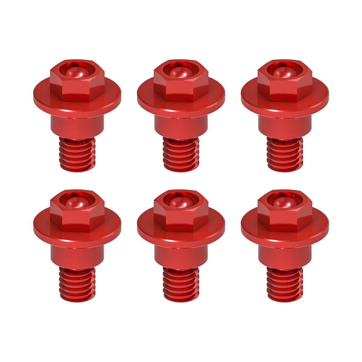 6 x Front Fork Guard Bolts Screws For KTM 690 Enduro/R 2008-2022 Husqvarna 125-501 TC/FC/TE/FE/TX/FX 2014-2022