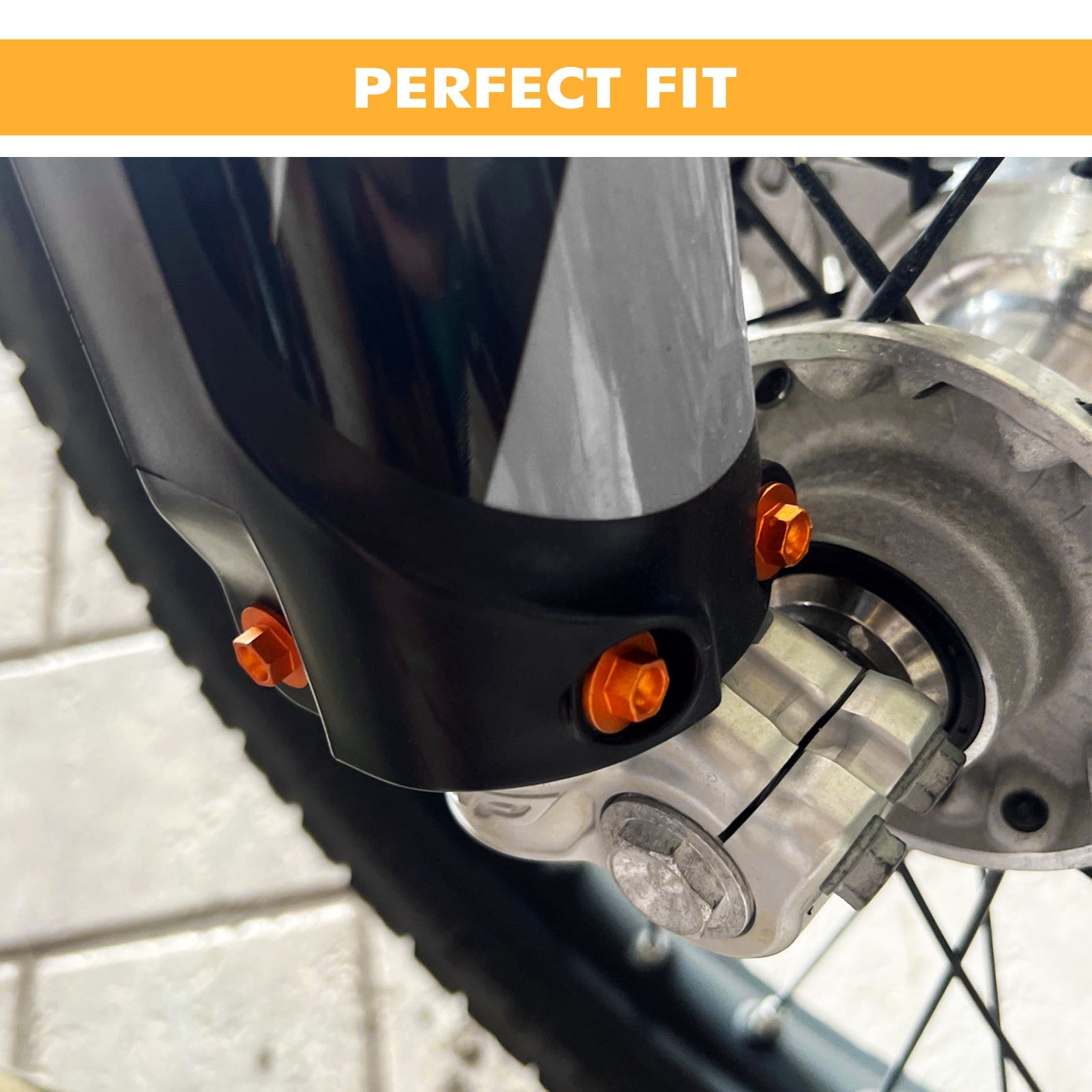 6 x Front Fork Guard Bolts Screws For KTM 690 Enduro/R 2008-2022 Husqvarna 125-501 TC/FC/TE/FE/TX/FX 2014-2022 Position 2