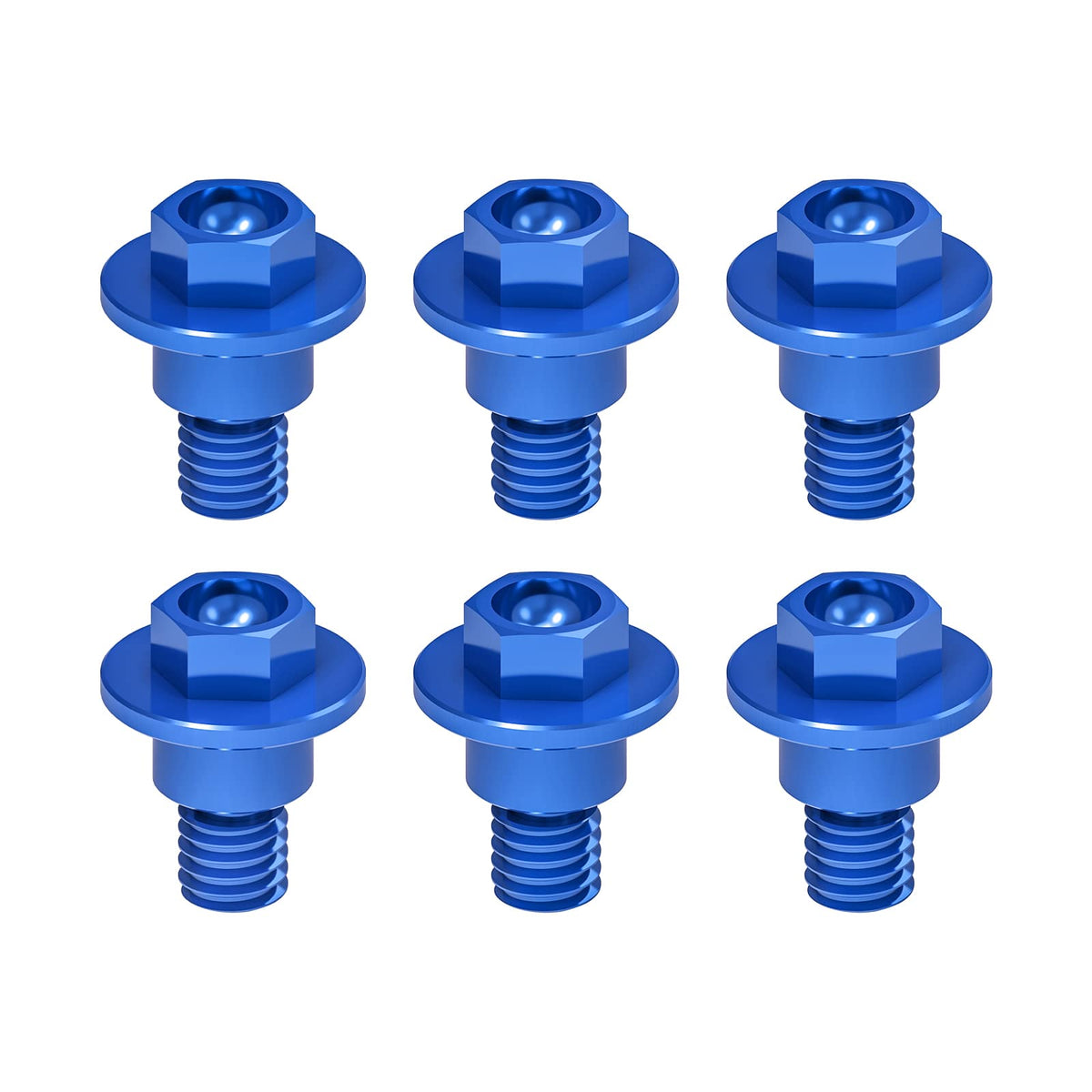 6 X Fork Guard Bolts For KTM 350 500 EXCF 2000-2022