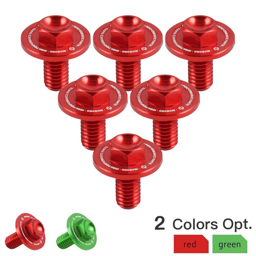 CNC Machined Fork Guard Bolts Set For Beta Kawasaki Position 1