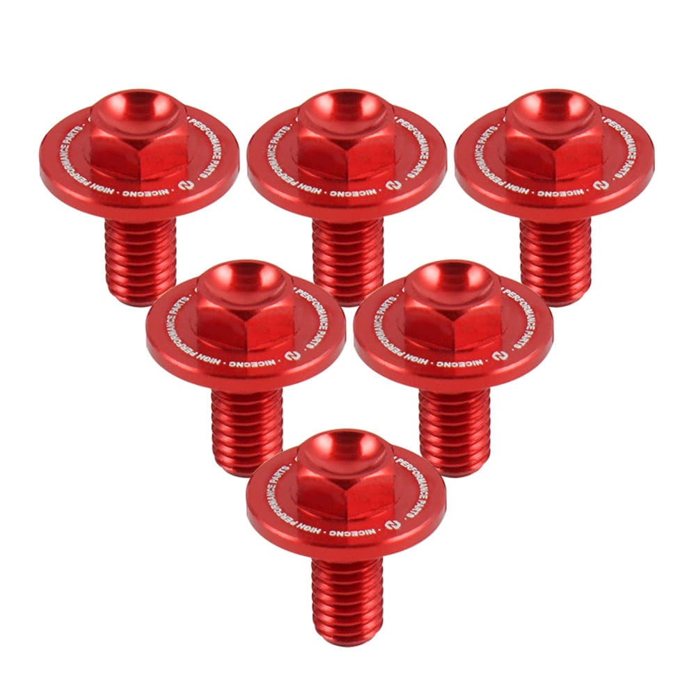 CNC Machined Fork Guard Bolts Set For Beta Kawasaki Position 8