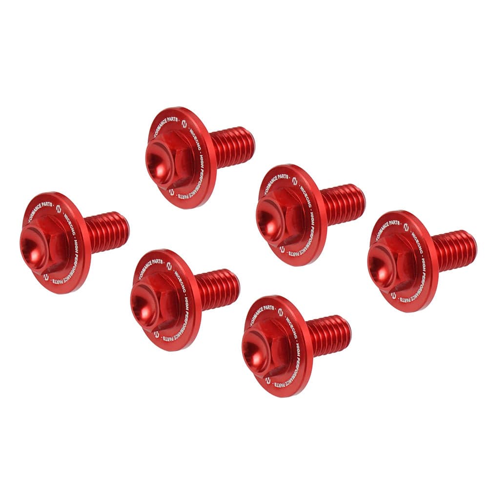 CNC Machined Fork Guard Bolts Set For Beta Kawasaki Position 10
