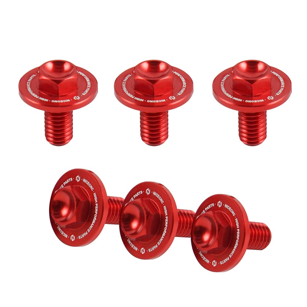 CNC Machined Fork Guard Bolts Set For Beta Kawasaki Position 11