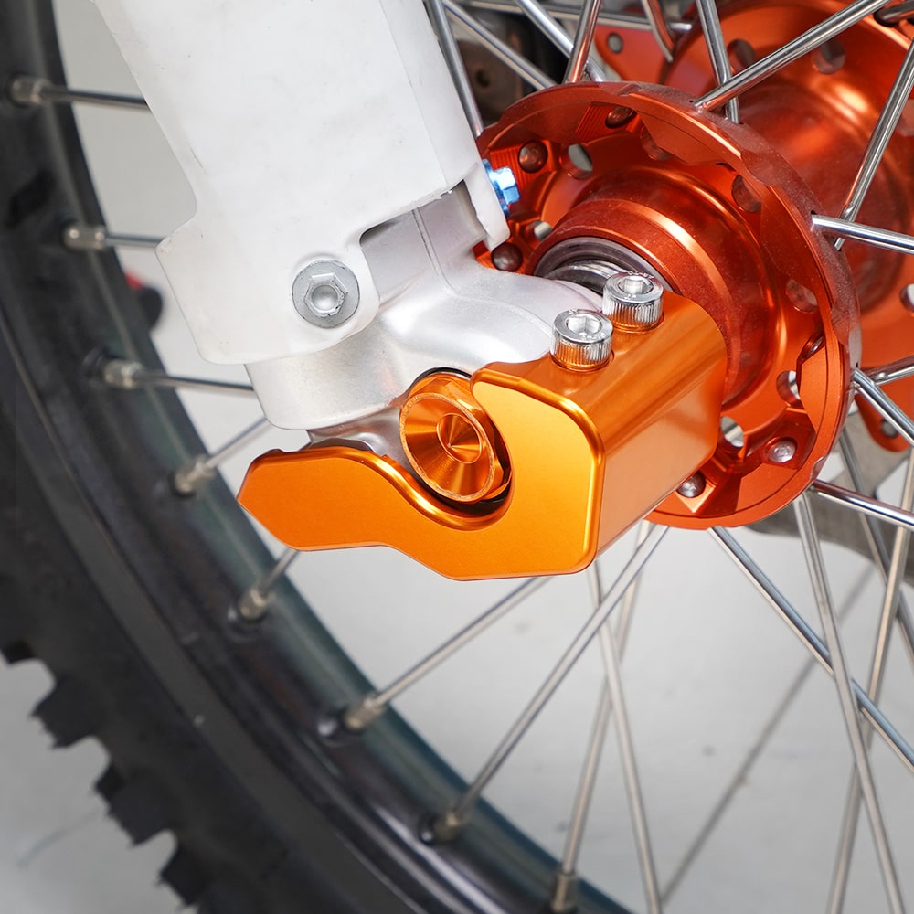 CNC Right Fork Leg Guard Cover For KTM 350 500 EXC F 2003-2014