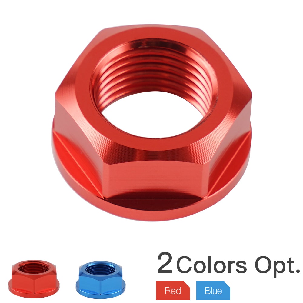 Front Axle Nut Bolt for honda CRF250R CRF450R Yamaha YZ125 YZ250