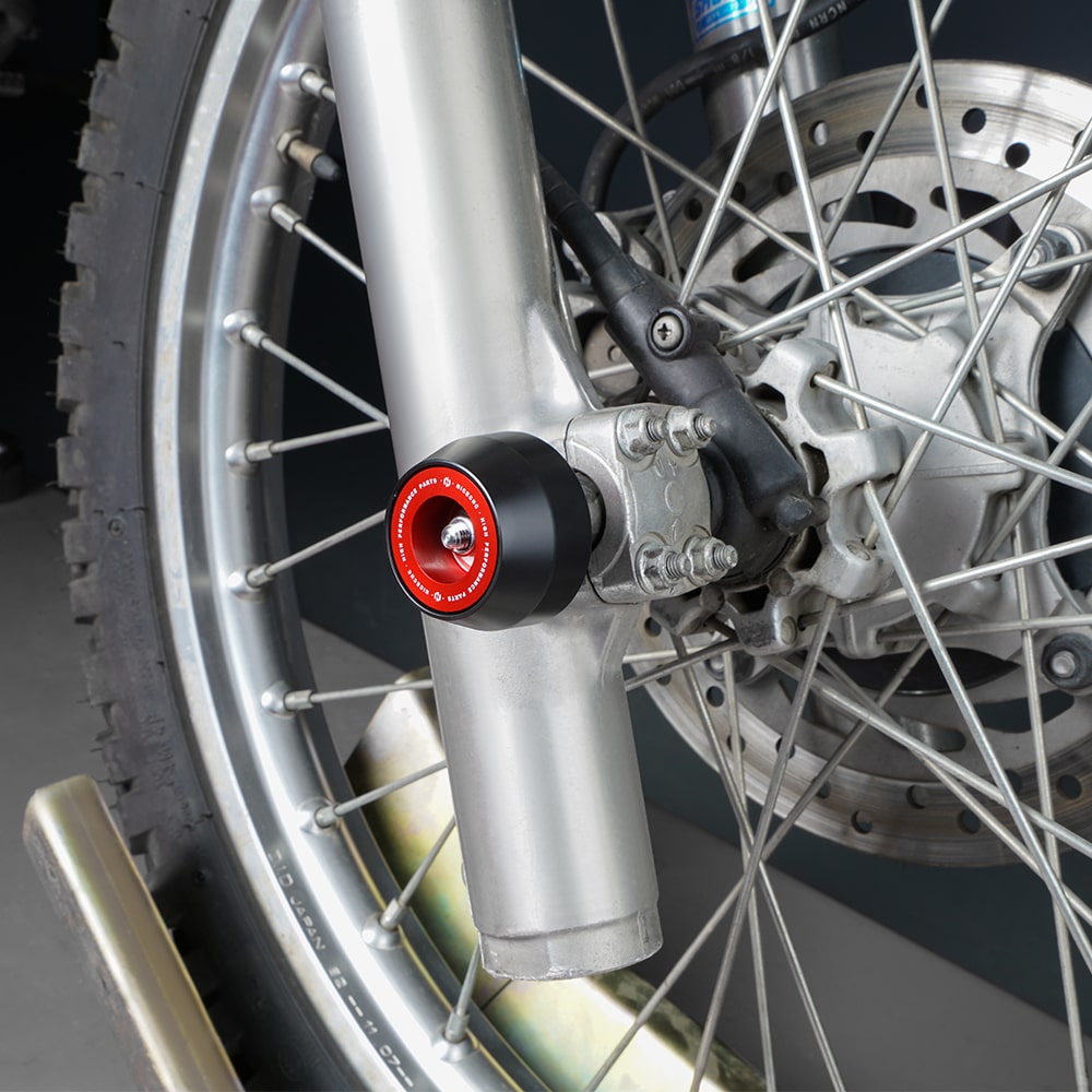 Front Axle Slider Fork Protector Guard For Honda XR650L 1993-2025