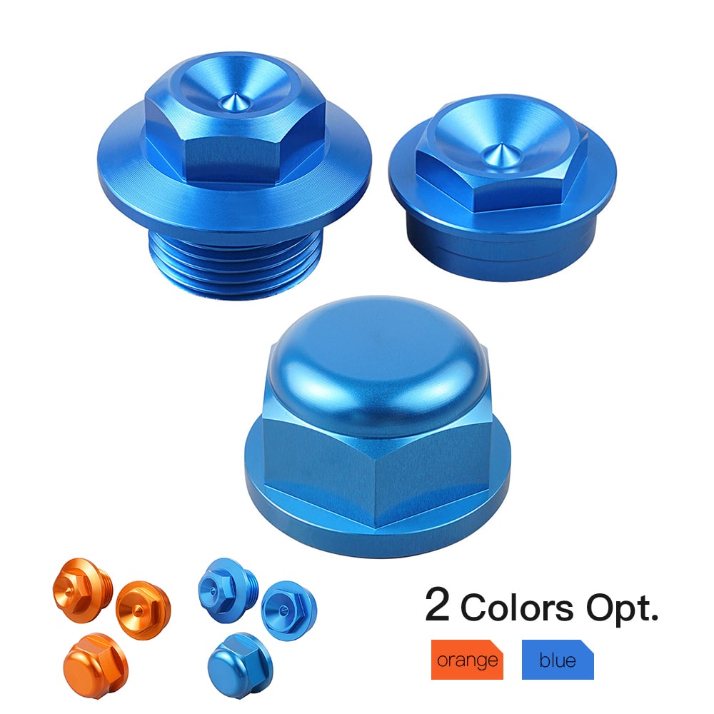 Front Rear Wheel Axle Nuts Bolts for KTM  350 500 EXC-F 2016-2022