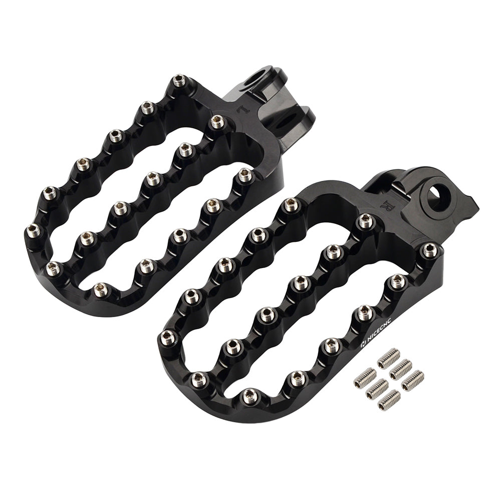 Forged Wide Foot Pegs Footrest Pedals For Gas Gas 700 ES SM 2022-2025