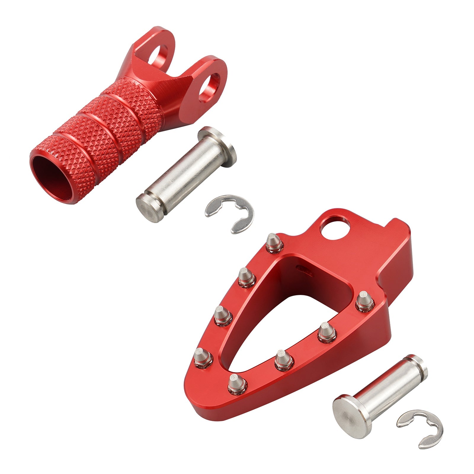 Rear Brake Pedal Tip Step Enlarged Plate For Honda XR650L 1993-2024 Position 9