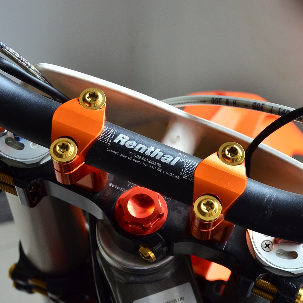 Handlebar Clamps Hold Down Bolts For KTM KTM 350 EXC F 2012-2021
