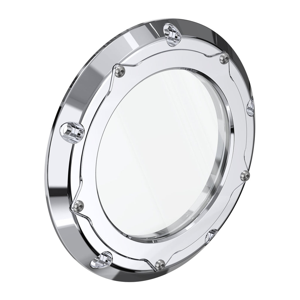 Transparent M8 Primary Derby Clutch Cover For Harley Road King Street Glide Ultra Limited