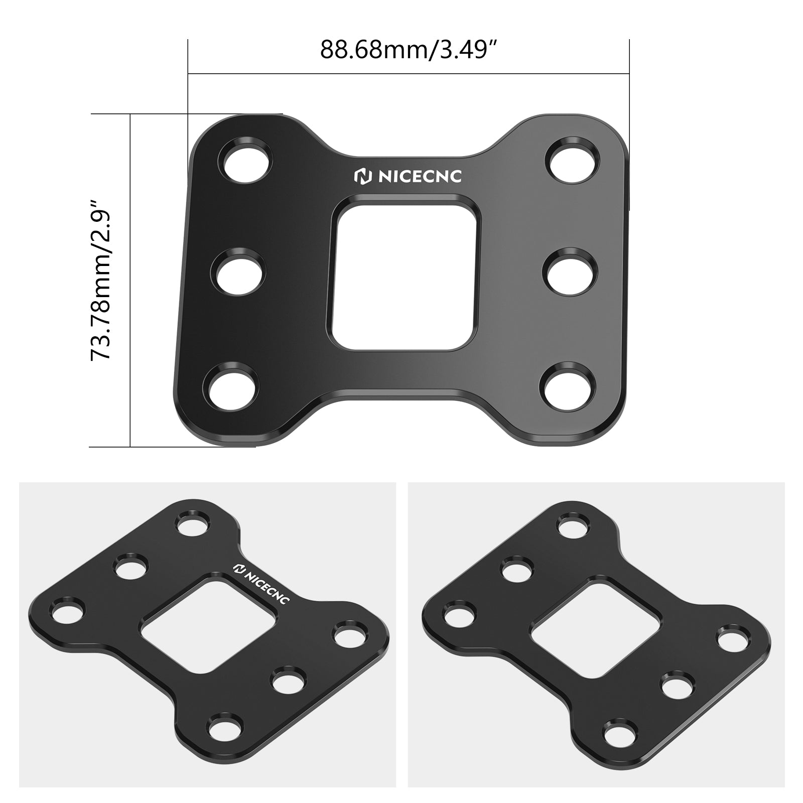 Front Fender Riser Lift Bracket Kit For Harley Sportster 1200 72 48 XL Iron 883 XL883N