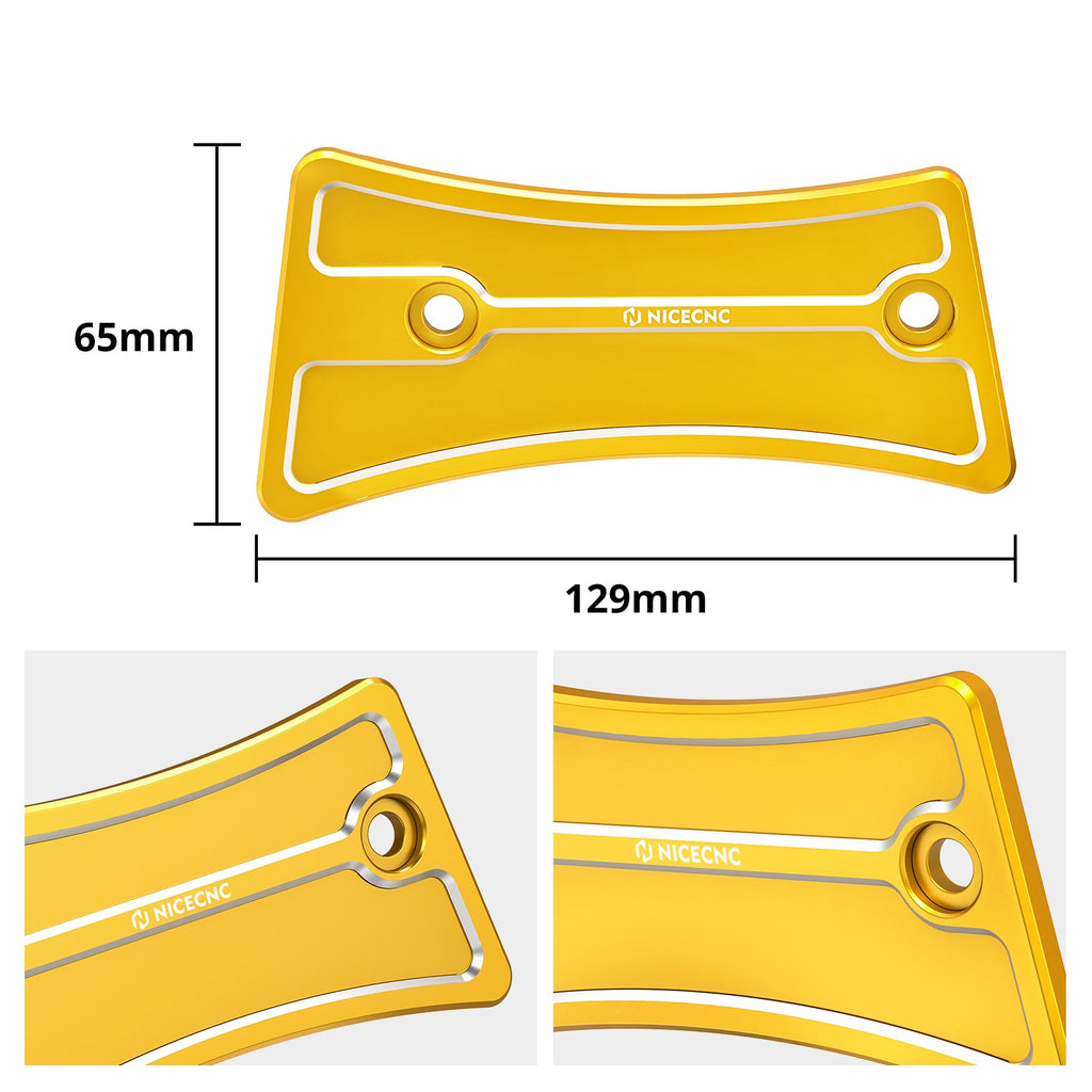 Frame Downtube Crossbrace Trim Cover For Harley Road King Electra Street Glide