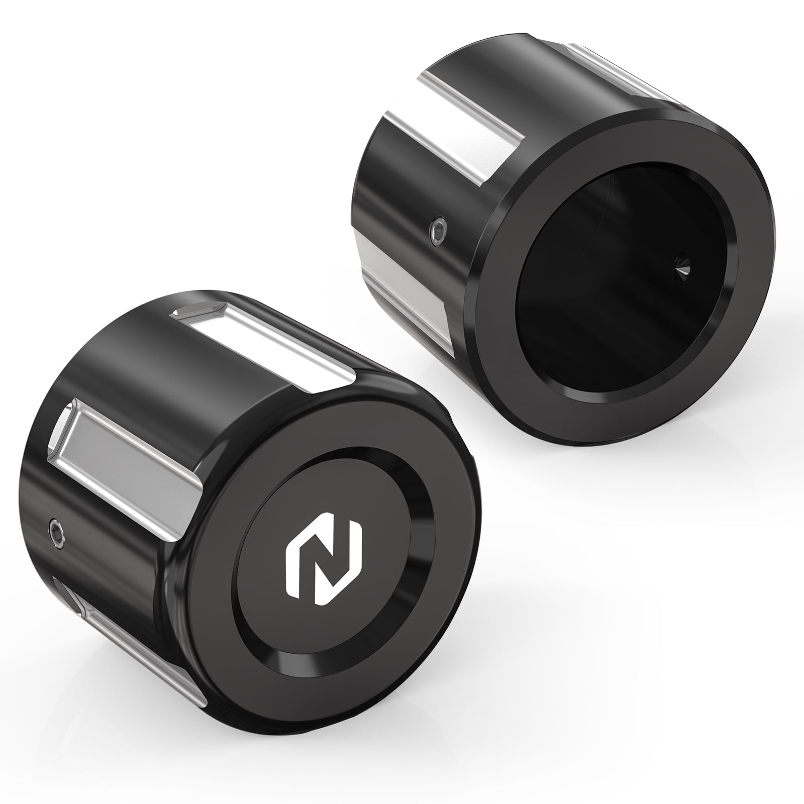 Front Axle Nut Covers Caps For Harley Softail Deluxe Slim Fat Boy Heritage Classic