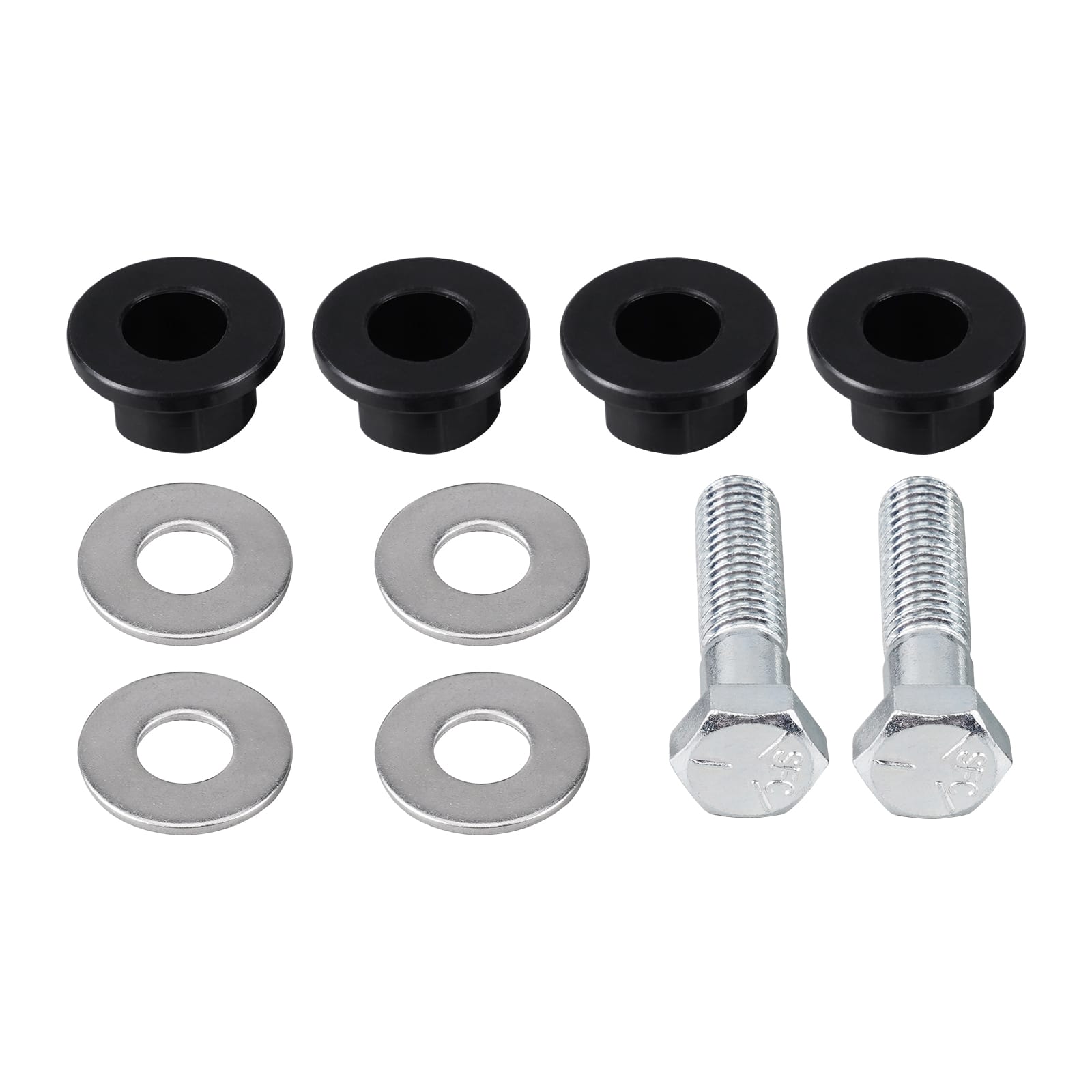 Handlebar Riser Mount PU Bushings Bolts For Harley Road King Street Glide