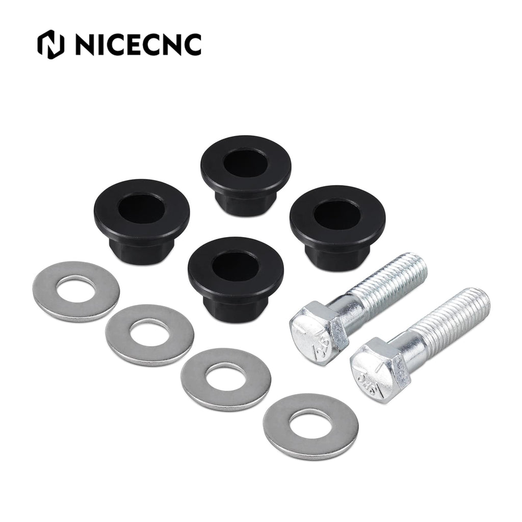 Handlebar Riser Mount PU Bushings Bolts For Harley Softail Fat Boy Heritage 107 114