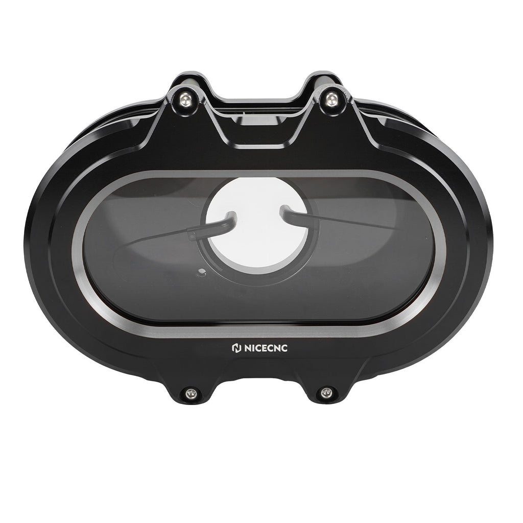 M8 Transparent Air Cleaner Intake Filter Kit For Harley Road King Electra Street Glide
