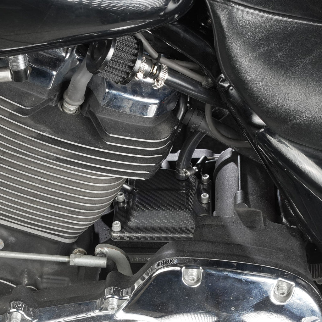 Transparent Vented Transmission Top Cover For Harley-Davidson M8 Engine 2017-2024