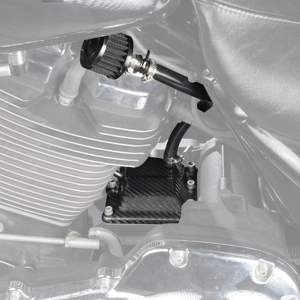 Transparent Vented Transmission Top Cover For Harley-Davidson M8 Engine 2017-2024