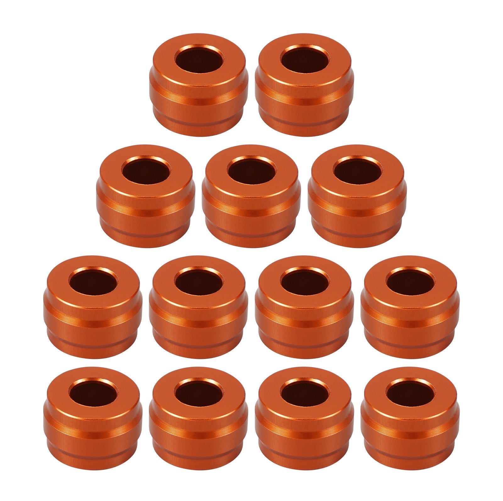 M8 Primary Cover Bolt Caps Decorative Trim Rings For Harley Road King Electra Street Glide