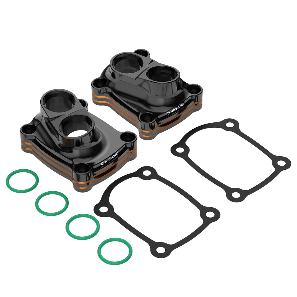 M8 Engine Lifter Tappet + Pushrod Tube Covers For Harley Road King Electra Street Glide
