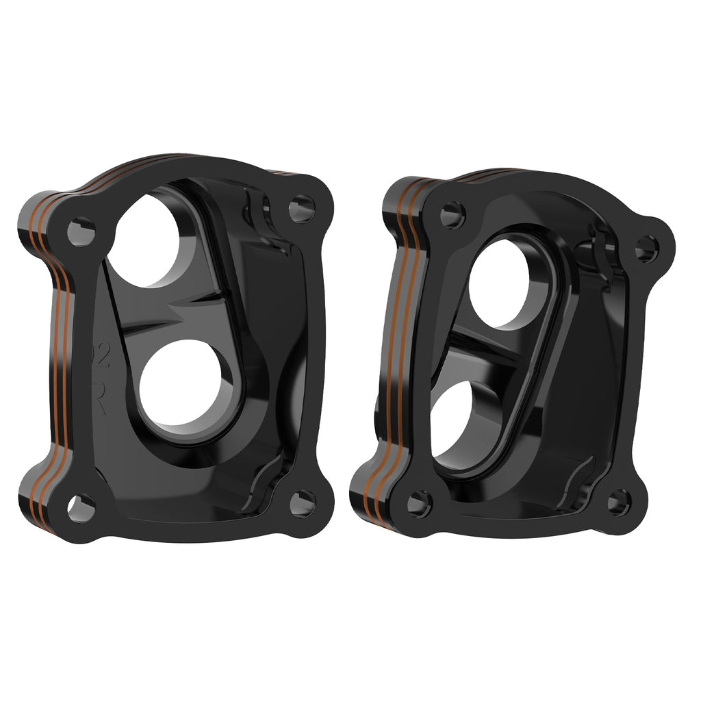 M8 Engine Lifter Tappet + Pushrod Tube Covers For Harley Road King Electra Street Glide