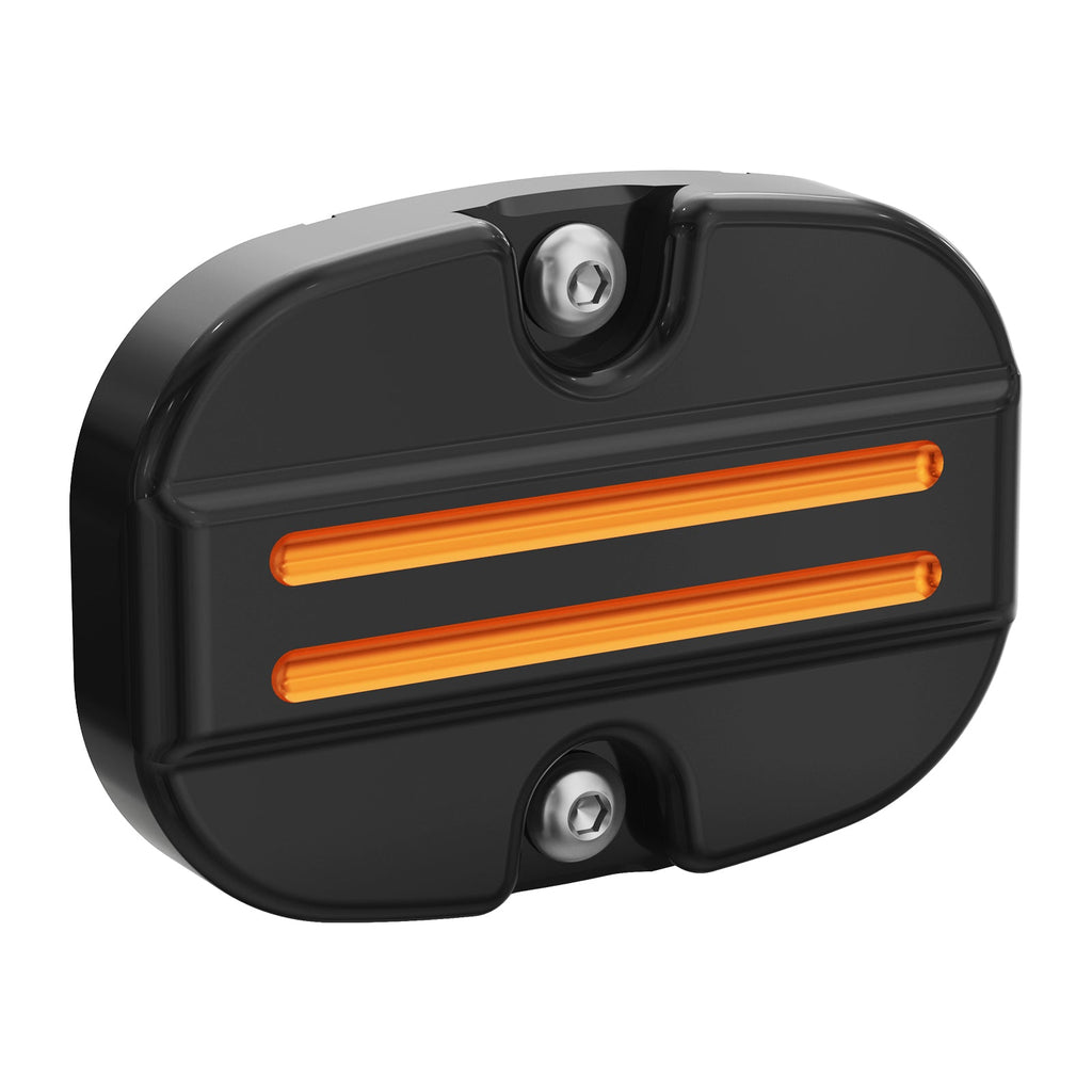 Rear Brake Master Cylinder Cover Cap For Harley Touring Road King Street Glide