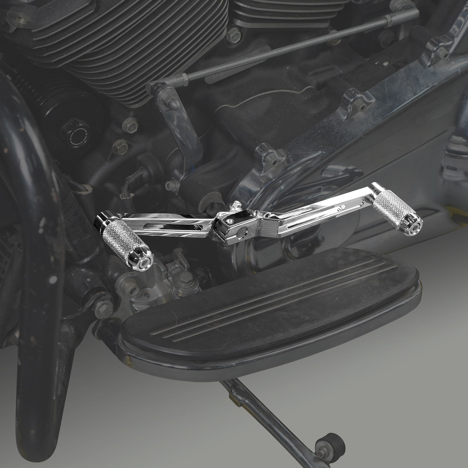 Chrome Heel Toe Shifter Levers Pegs For Harley Electra Glide Road Glide Ultra Limited