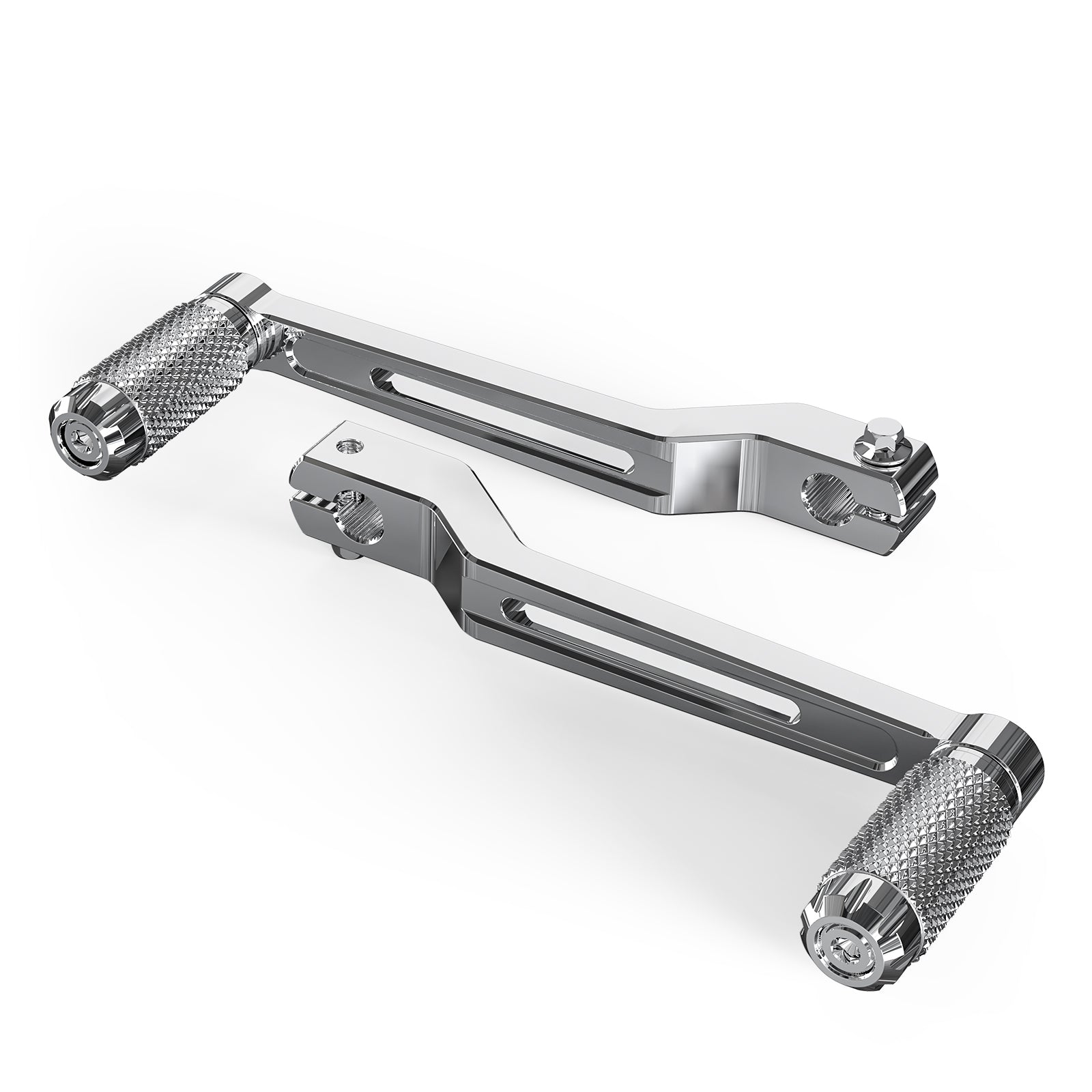 Chrome Heel Toe Shifter Levers Pegs For Harley Electra Glide Road Glide Ultra Limited