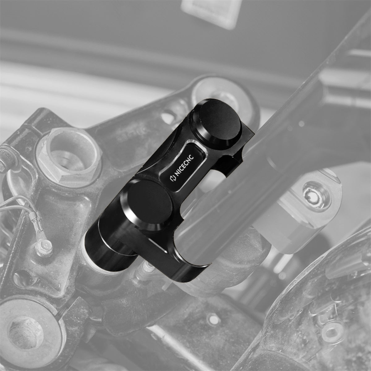 Handlebar Riser Pull Back Plate Relocation Bracket For Harley Road Glide Road King