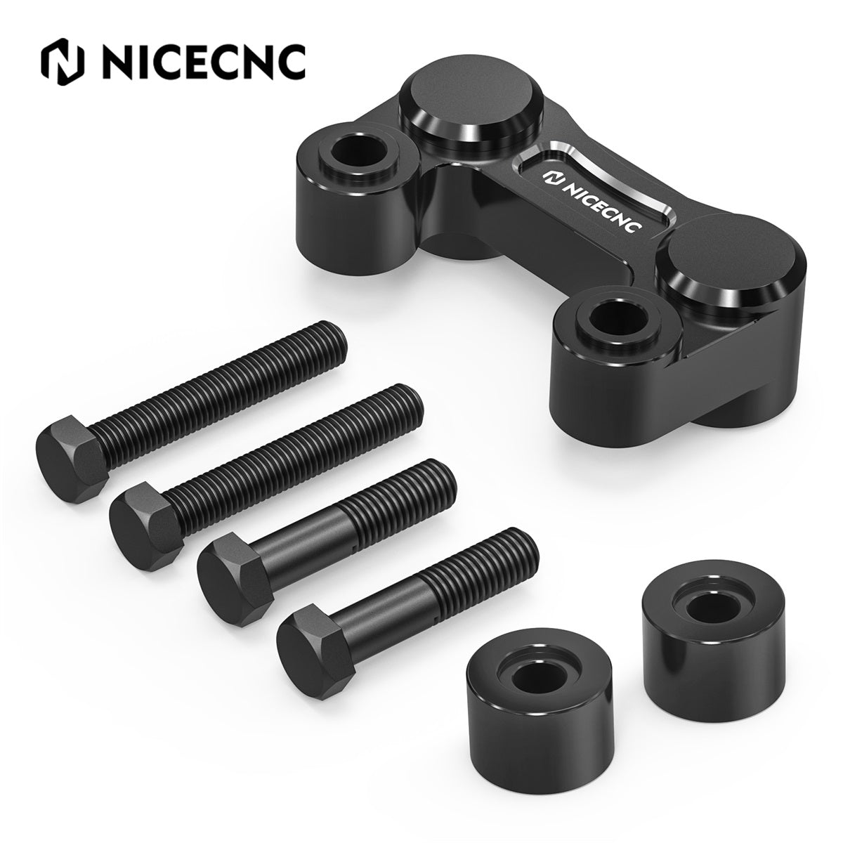 Handlebar Riser Pull Back Plate Relocation Bracket For Harley Road Glide Road King