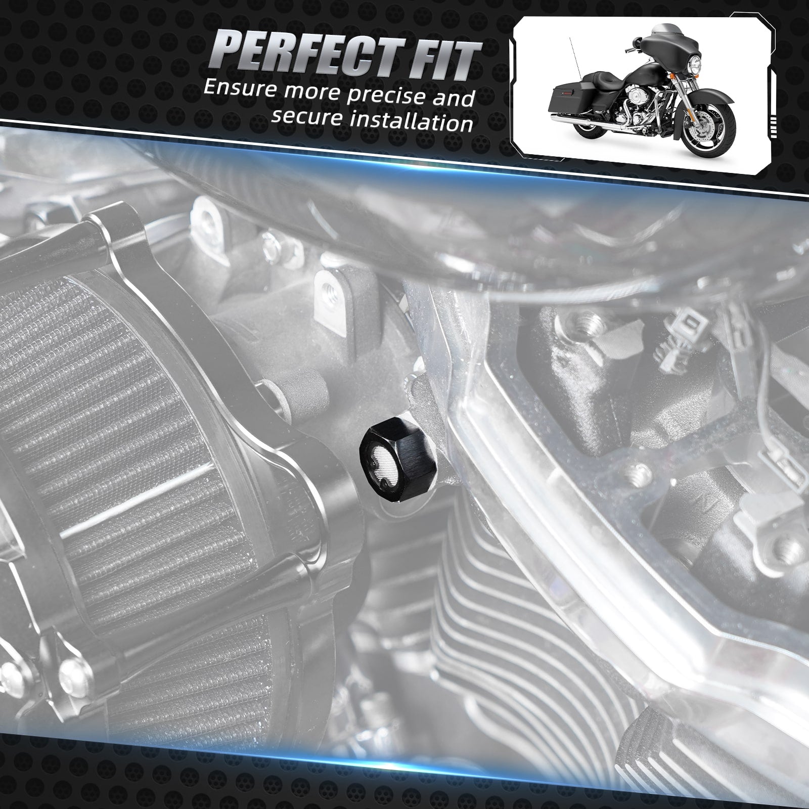 Air Cleaner Breather Bolts For Harley Softail Deluxe Slim Fat Boy Heritage Classic